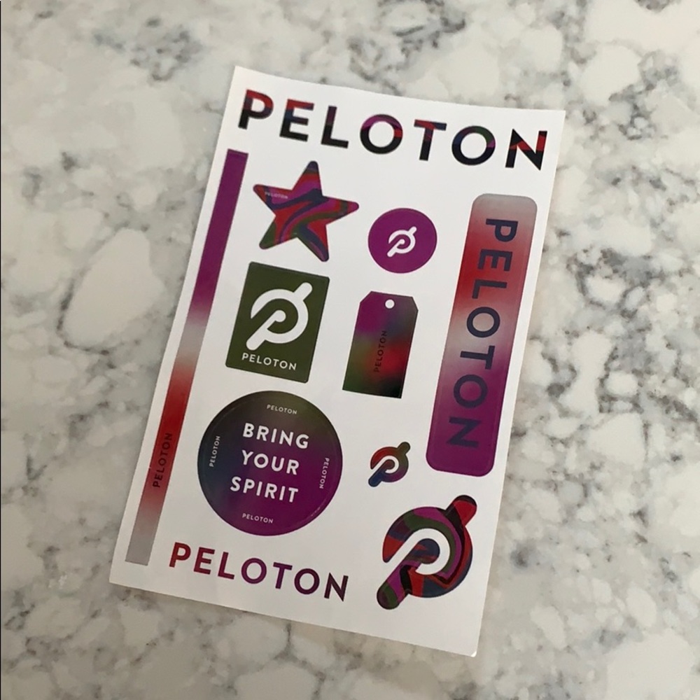 Peloton Stickers